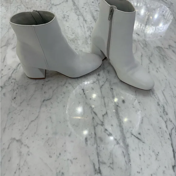 ❤️SOLD❤️ NEW CHINESE LAUNDRY WOMEN'S DAVINNA REBEL BOOTIE BONE WHITE US SIZE 5.5 - Picture 6 of 8